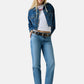 Giacca Jeans Donna Guess Con Cappuccio Gj Cropped Trucker W6RN11D5R2C