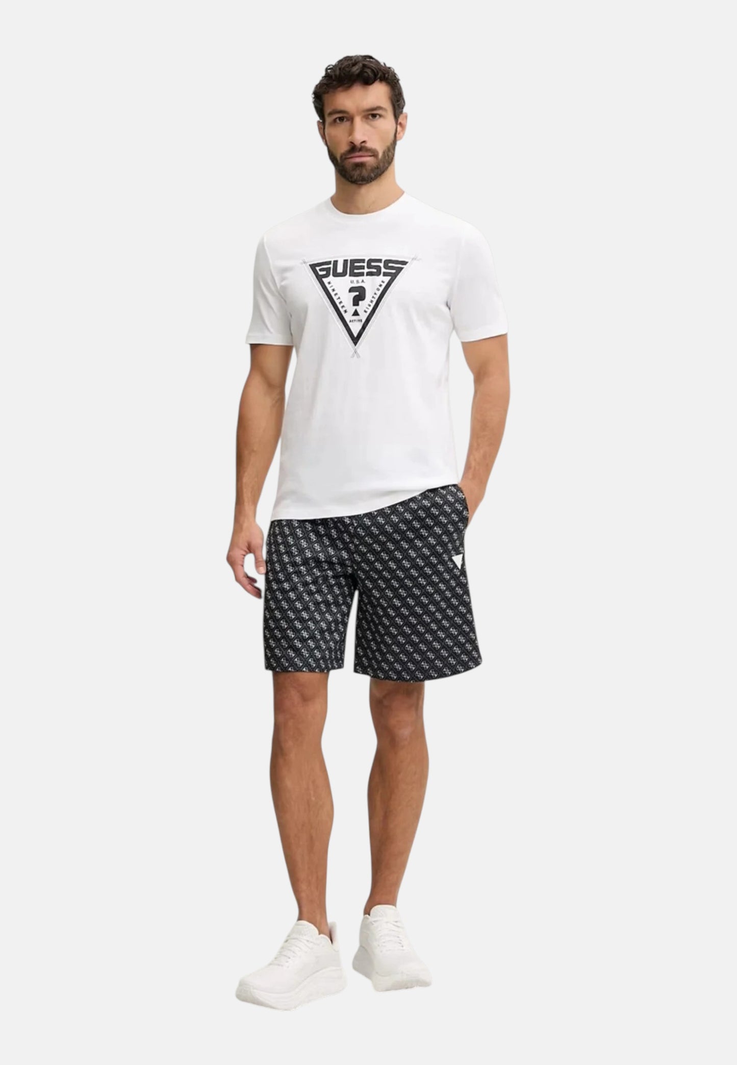 T-Shirt Manica Corta Uomo Guess  Luta Z6RI03I3Z14