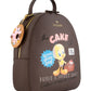 Zaino  Donna Braccialini Zaino compatto, Singolo con tracolle regolabili, Chiusura con zip, Due tasche interne, una con zip e una aperta, Design Braccialini con dettagli curati, Dimensioni: 27 x 15 x 37 Cm Amy Lt LT311YY