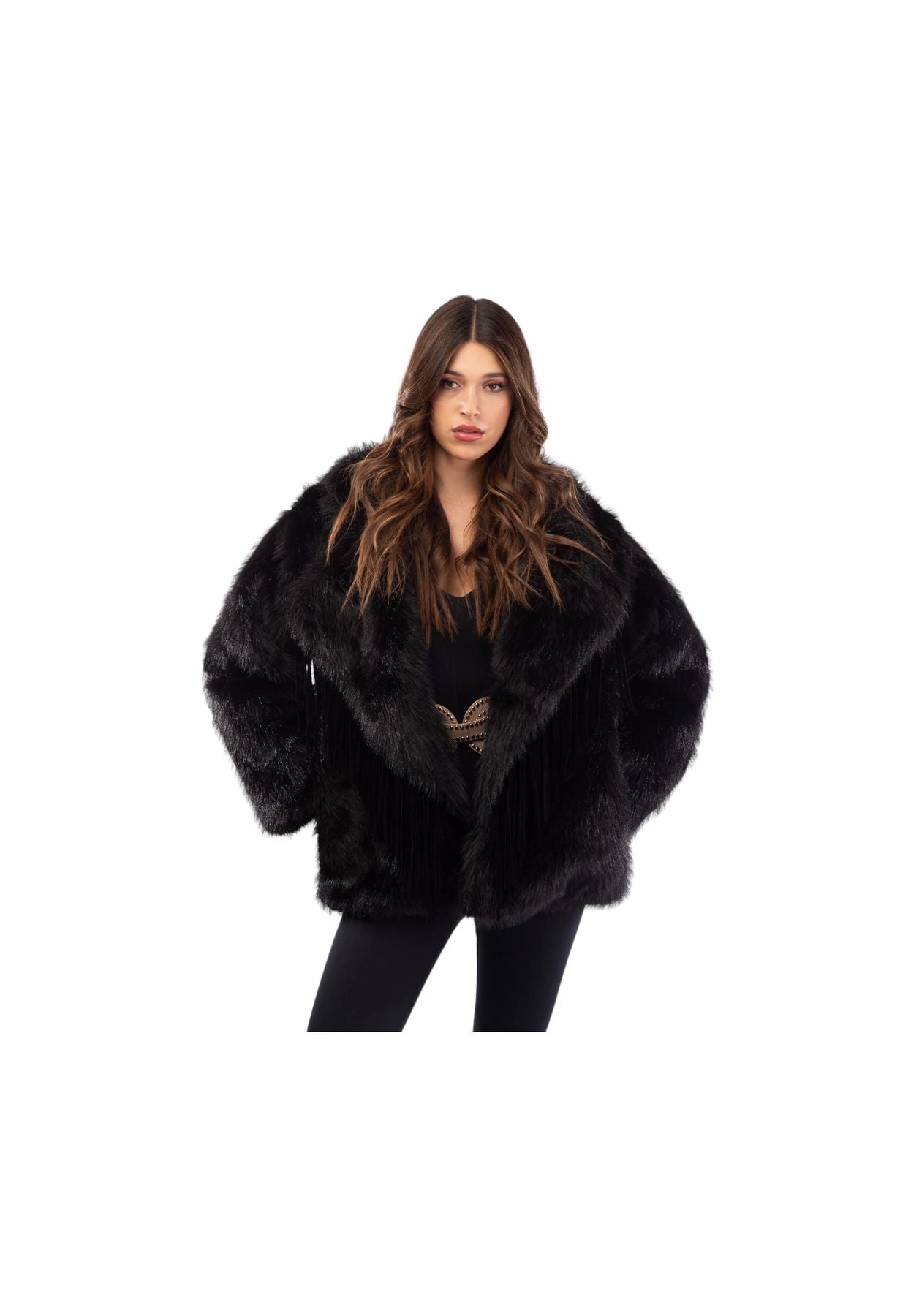 Pelliccia Sintetica Donna Le Volière   C463