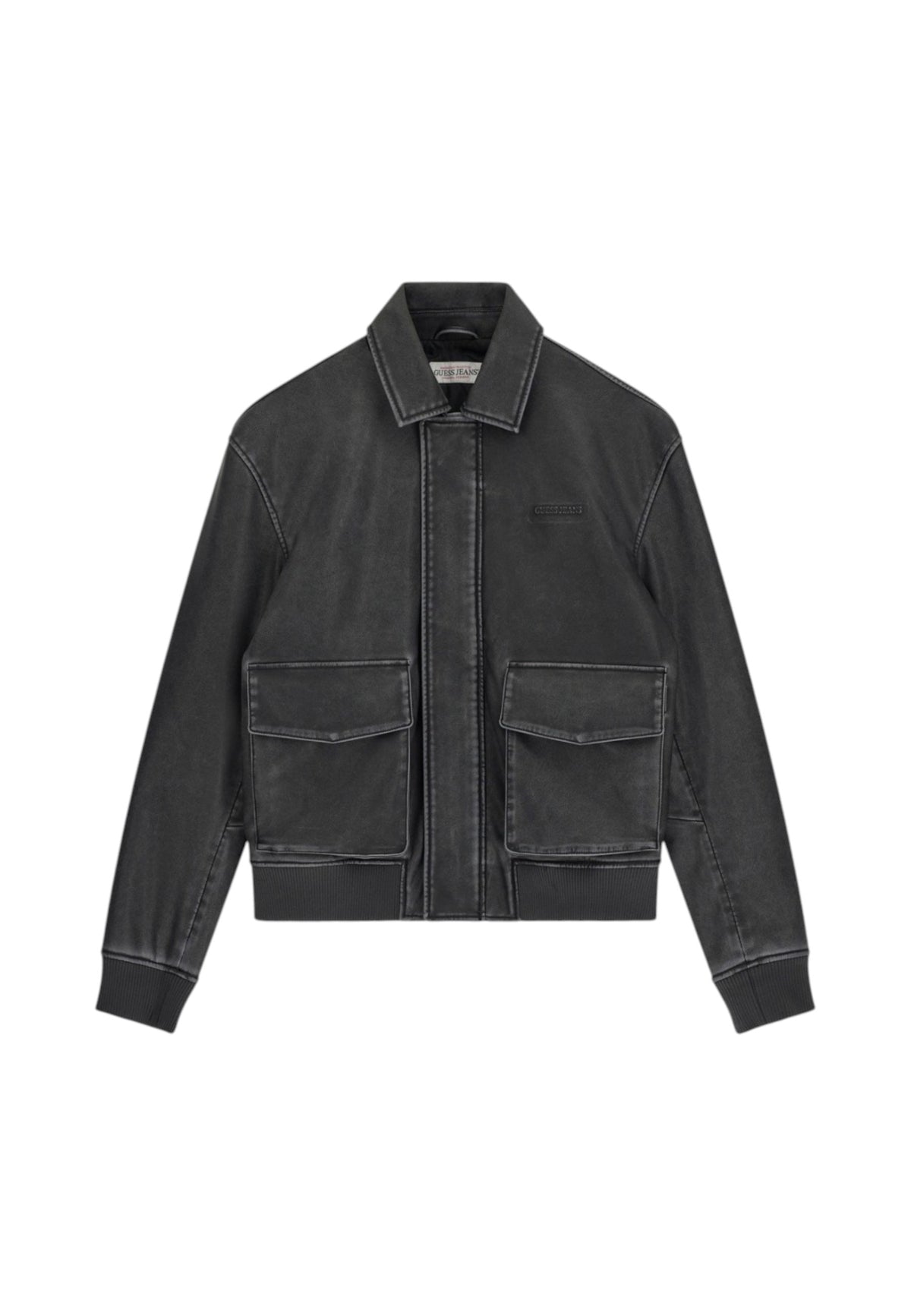 Giacca Invernale Uomo Guess Effetto Pelle Gj M6BL71K7176