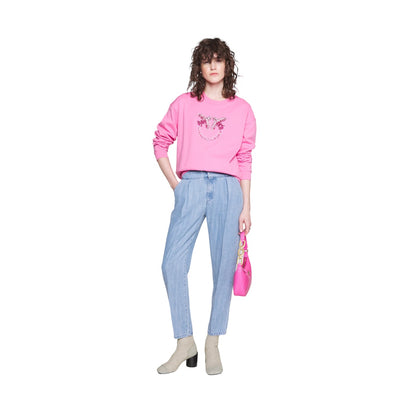 Jeans  Donna Pinko  Ariel Bustier Twill Lyocell 100225A0FI