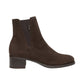 Stivaletti Chelsea Donna Nero Giardini Tomaia in pelle e pelle scamosciata, inserti elastici laterali, punta tonda, tacco basso, suola in gomma, Made in Italy  I617216D