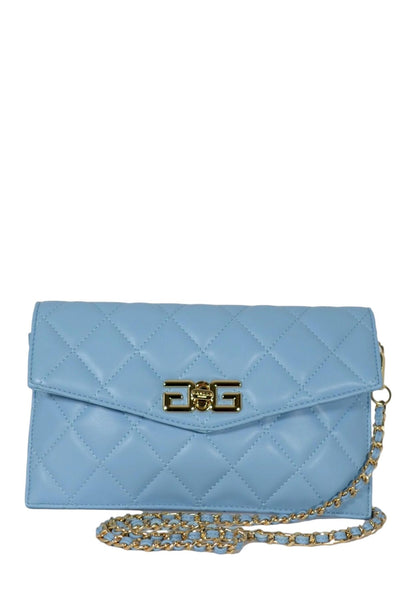Borsa A Tracolla Donna Gaelle Matelasse A Rombi Chiusura Girello Double G  GAACW00012