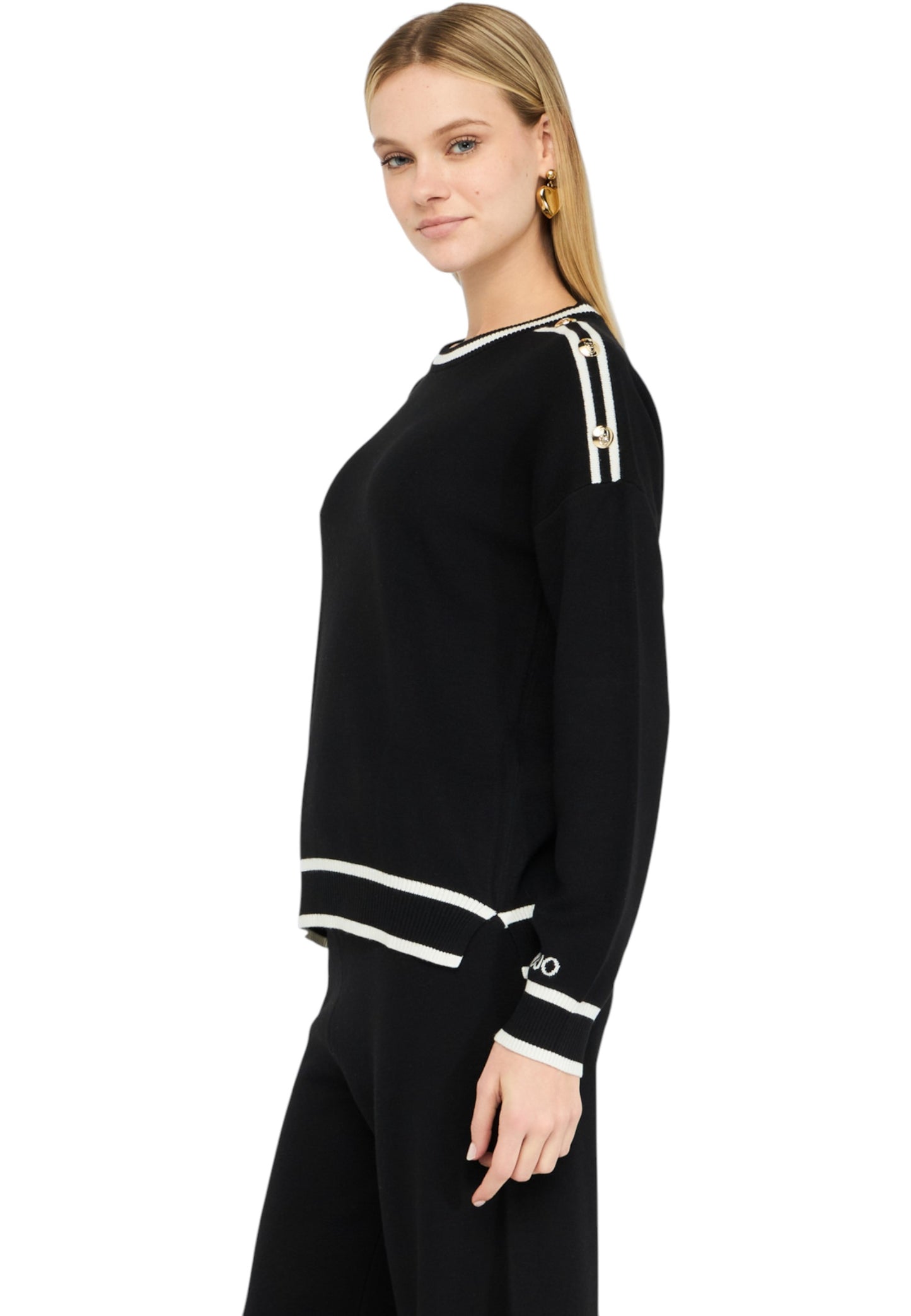 Maglia A Girocollo Donna Liu Jo   TF5230MS59L