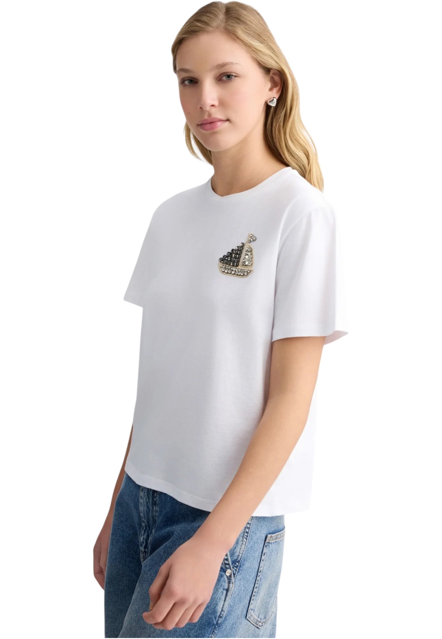 T-Shirt Manica Corta Donna Liu Jo