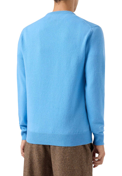 Maglione A Girocollo Uomo Mc2 Saint Barth  Regent Merinocash REGE008