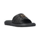Ciabatte  Donna Pinko In Nappa Trapuntata Con Logo Love Birds Fiona 03 SD0525P003
