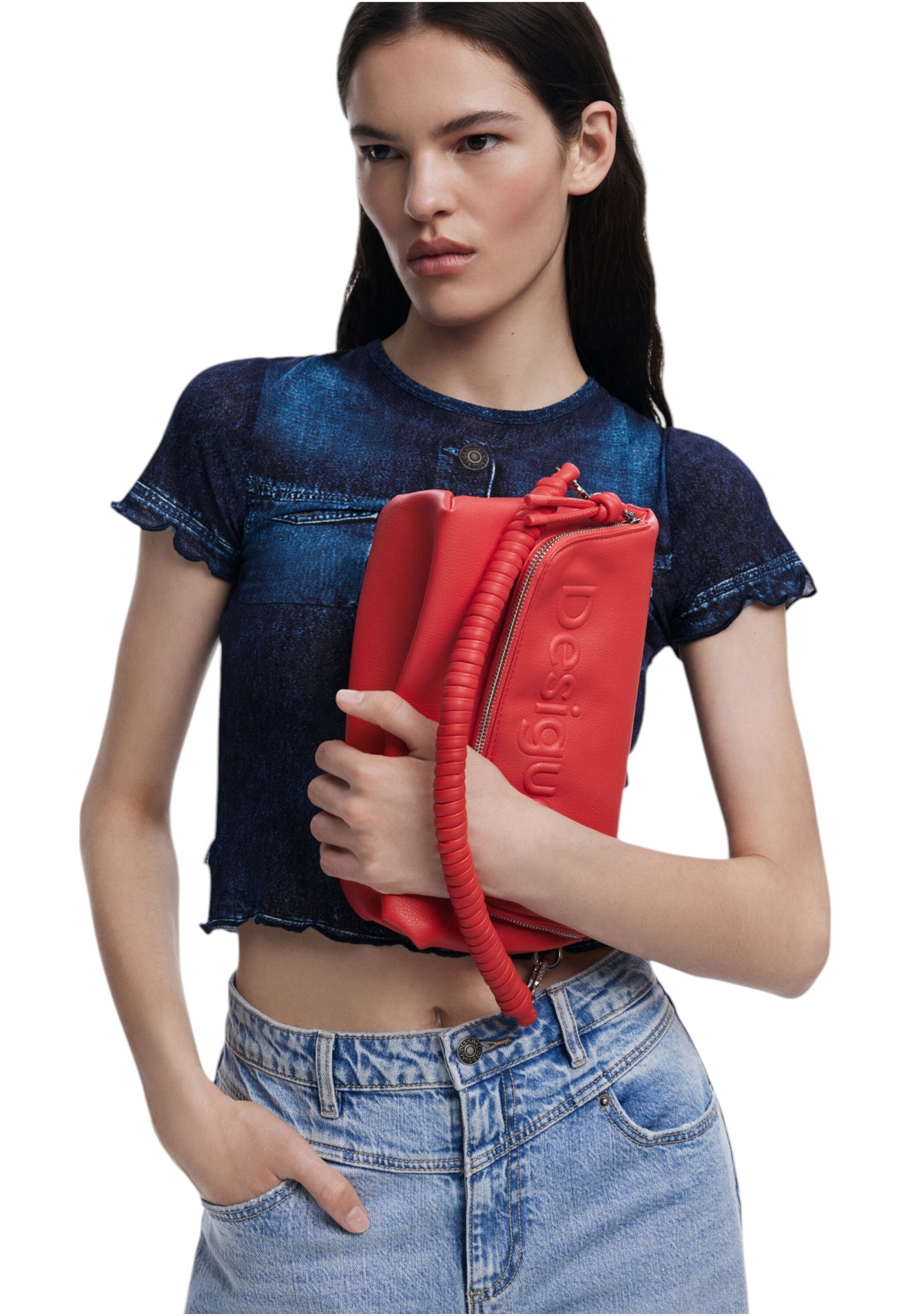 Borsa A Mano Donna Desigual  Half Venecia 3.0 Coral