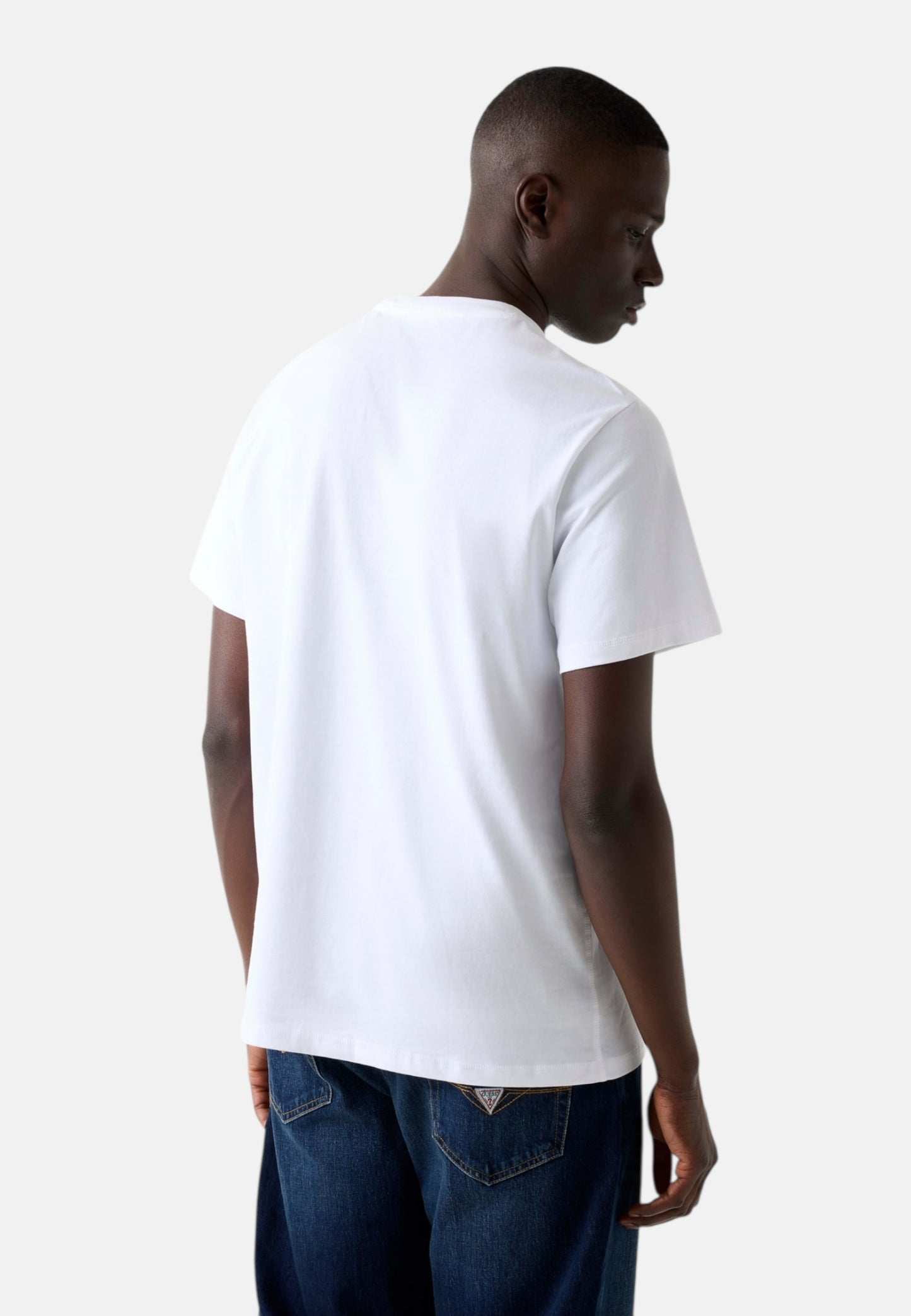 T-Shirt Manica Corta Uomo Guess  Terry Logo M6RI23K8FQ4