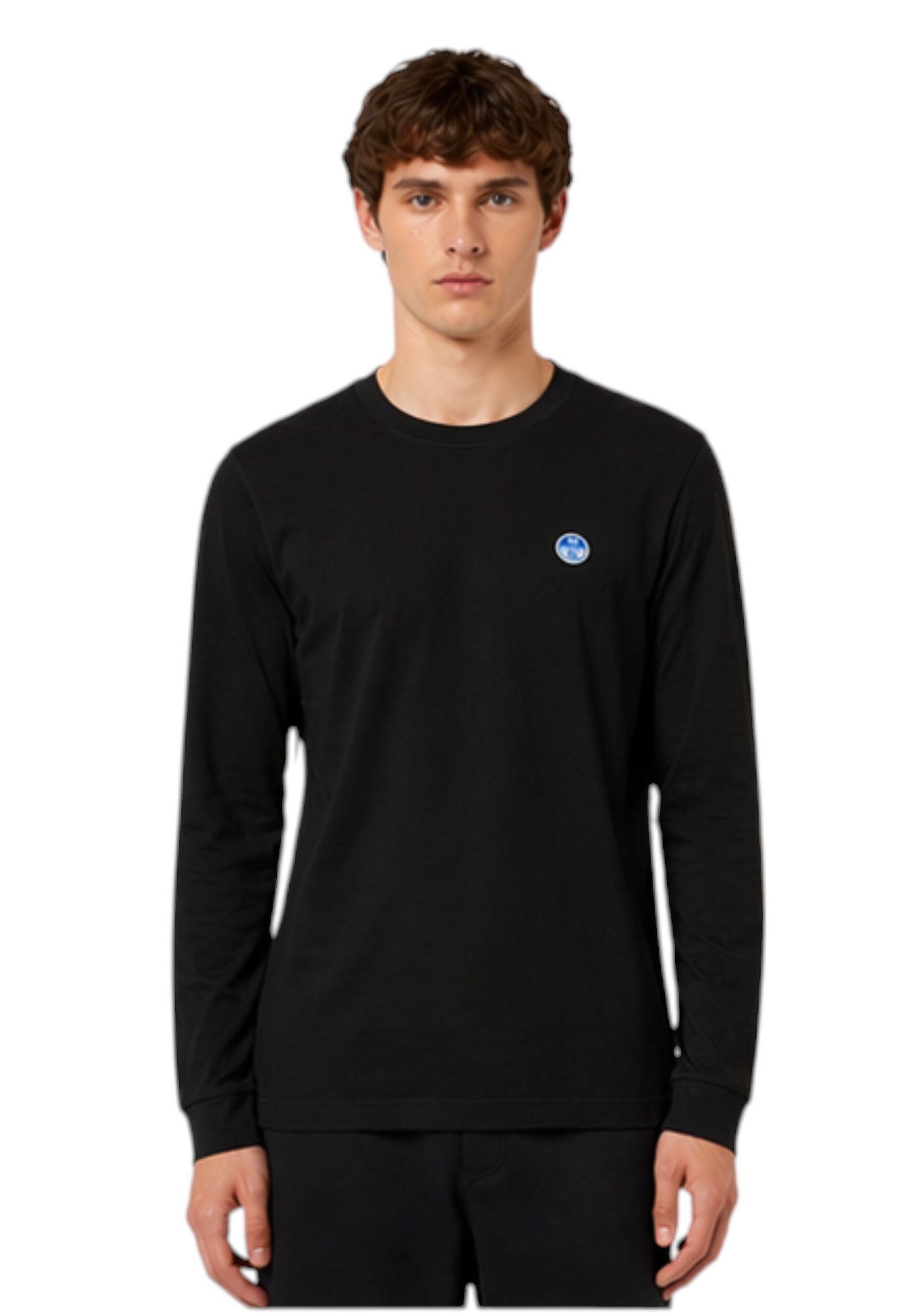 T-Shirt Manica lunga Uomo North Sails Logo Basic  692989