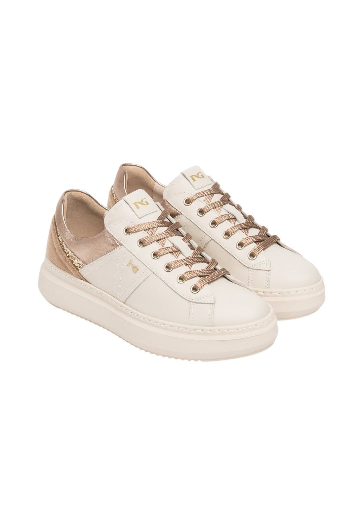 Sneakers  Donna Nero Giardini  Guanto T.Patty T.Glitter Gr.Top Sab Lunare I617430D