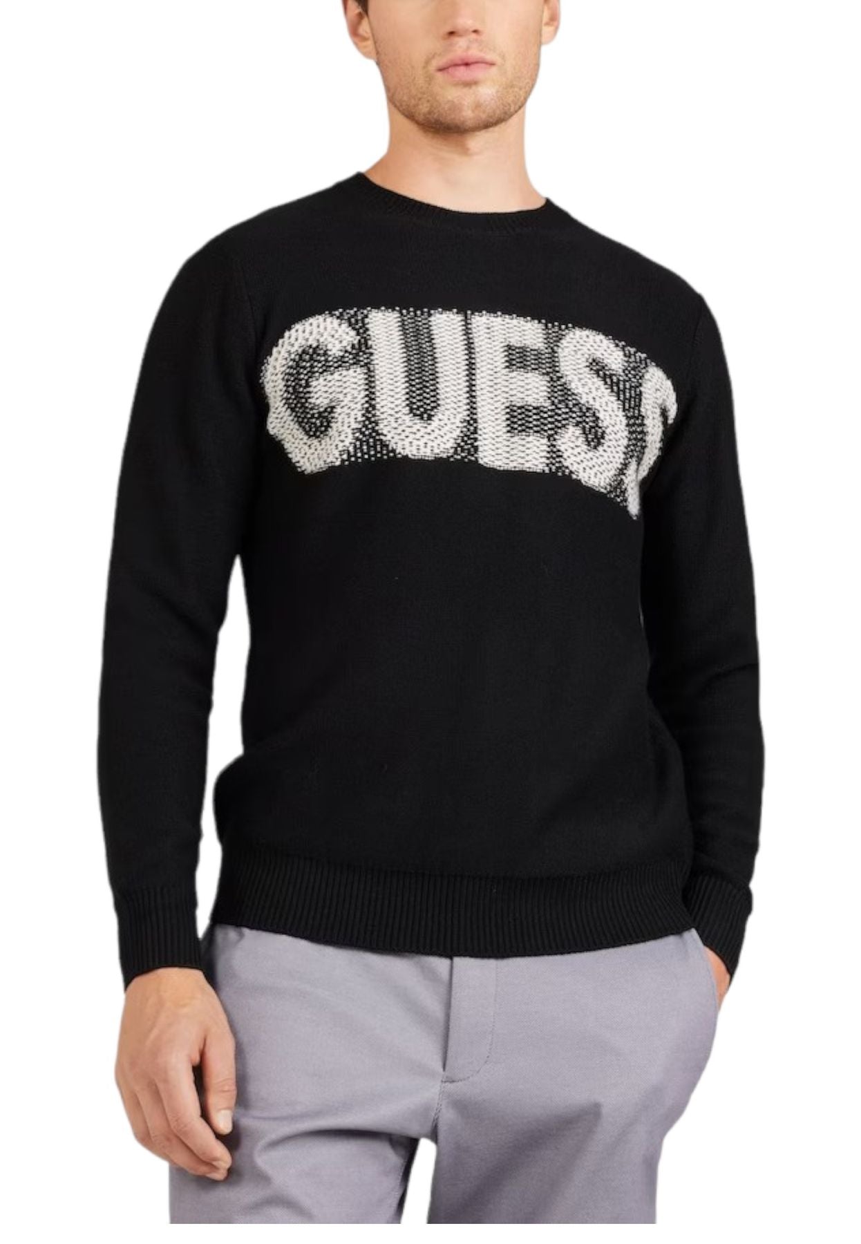 Maglione A Girocollo Uomo Guess  Amyas M3BR50Z38V2