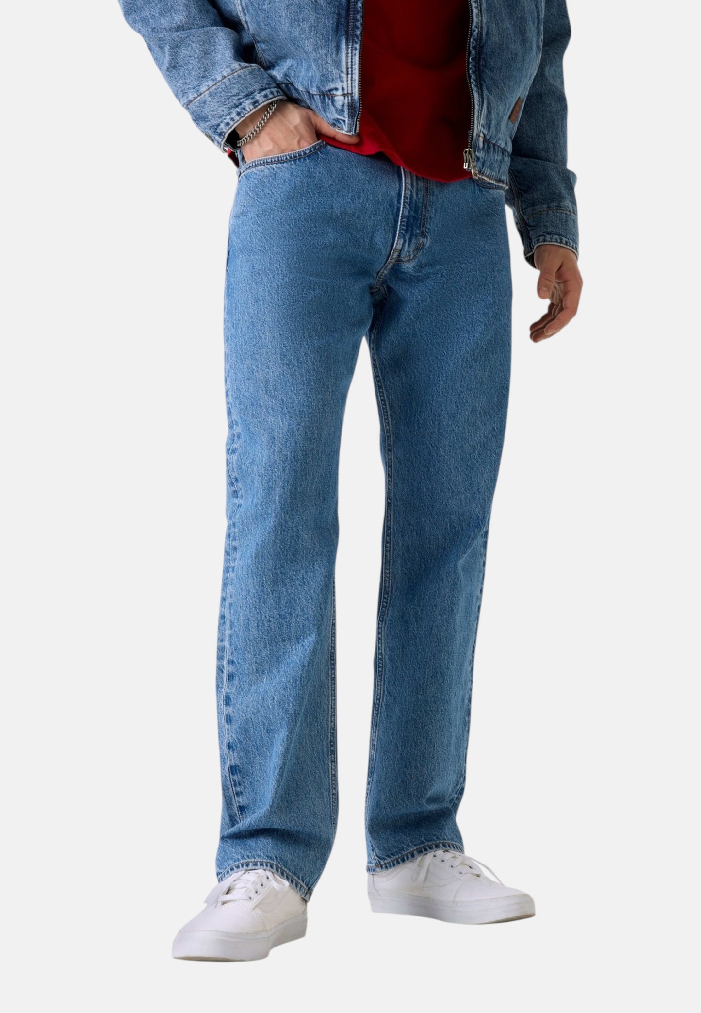 Jeans Straight Leg Uomo Guess Artistic Medium Washed Gj G16 M5YA1BD633A