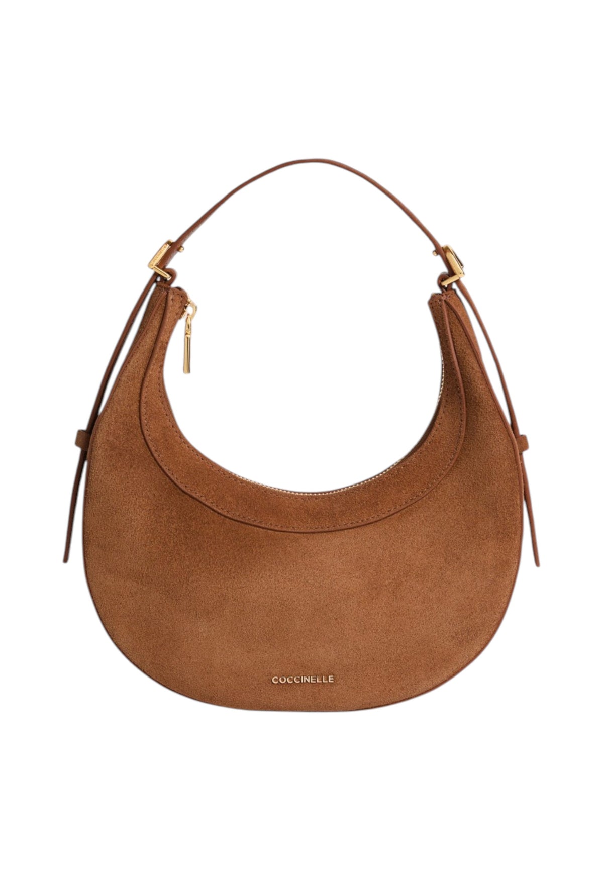 Borsa A Mano Donna Coccinelle Mini Bag, In camoscio, Pelle con grana Whisper Suede E5USA530101