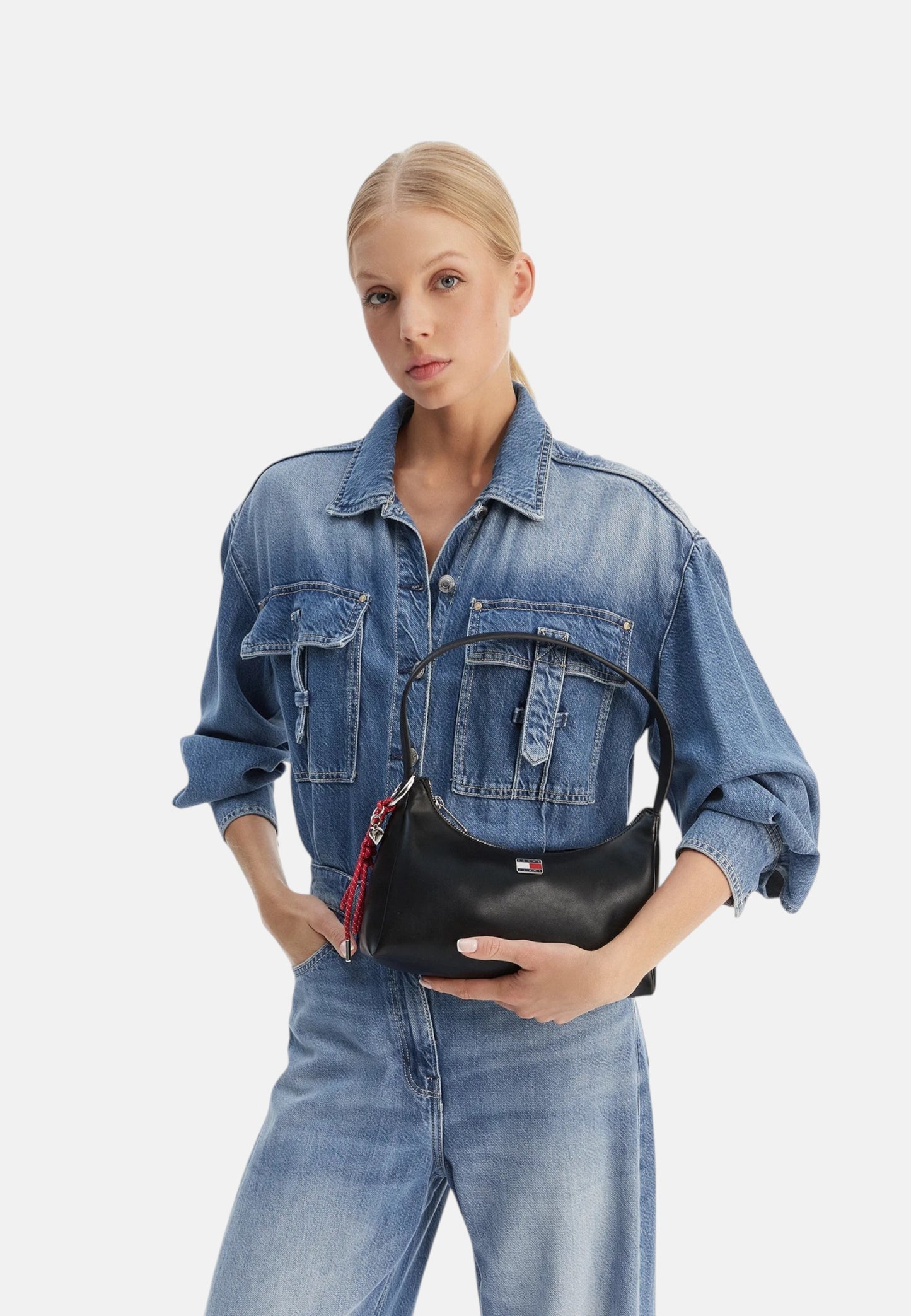Borsa A Spalla Donna Tommy Hilfiger  Tjw City Charm AW0AW18458