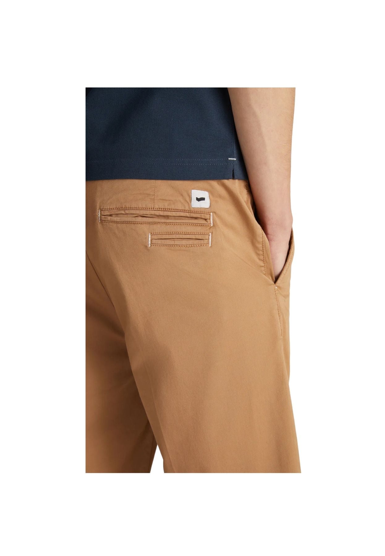 Pantaloncini Bermuda Uomo Gas Slim fit Satin Cotton Stretch Tasche Alla Francese N.Sadeck Short 370211071109