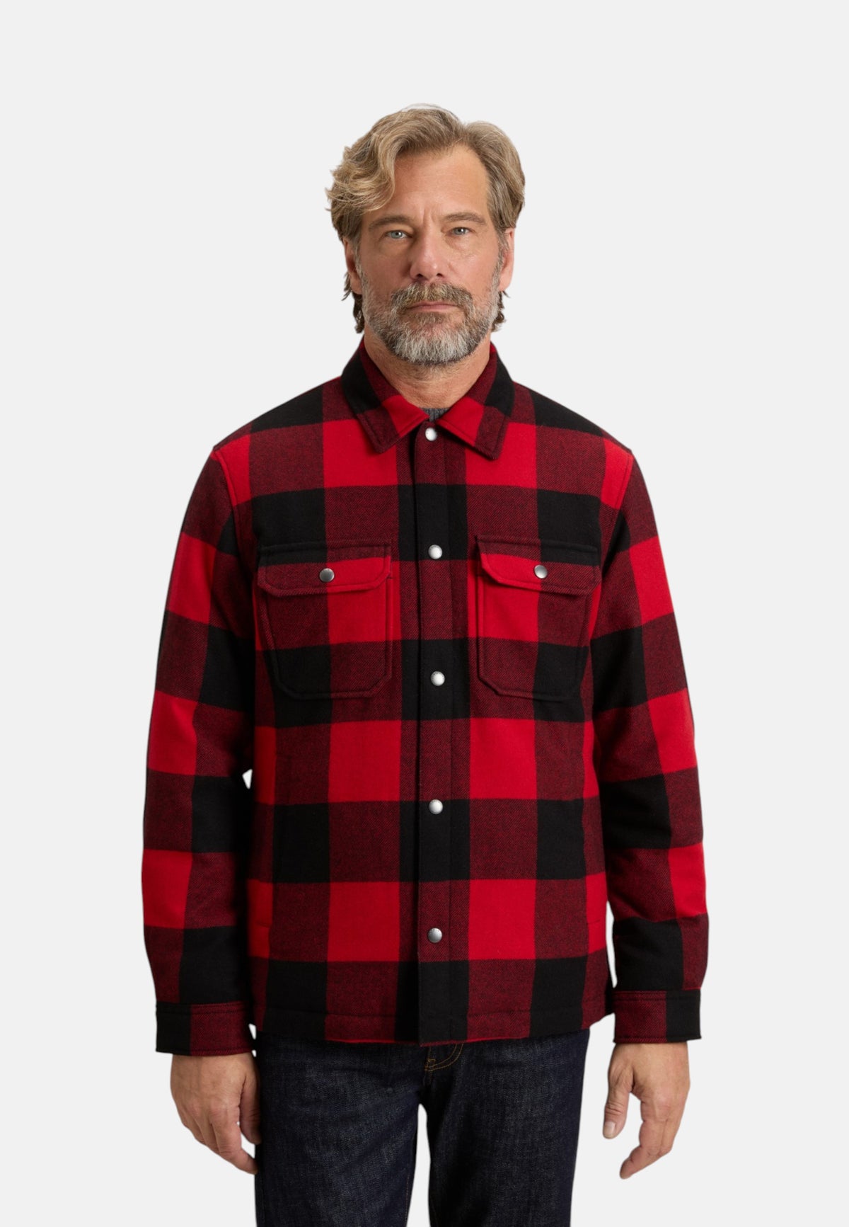 Giacca Invernale Uomo Woolrich  Wool Check Alaskan CFWOOS2018MBUT3046