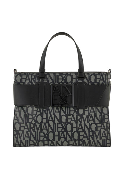 Borsa A Mano Donna Armani Exchange Tote Grande Monogram  9426893F742