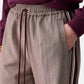 Pantaloni Tuta Donna Liu Jo Palazzo Gessati  TF6148T692A