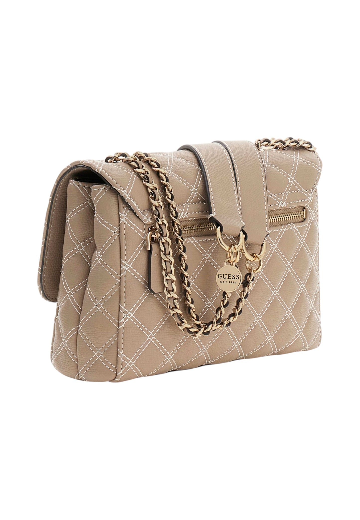 Borsa A Tracolla Donna Guess 2 Comp Convertible Flap Giully Ii HWBQ9673200