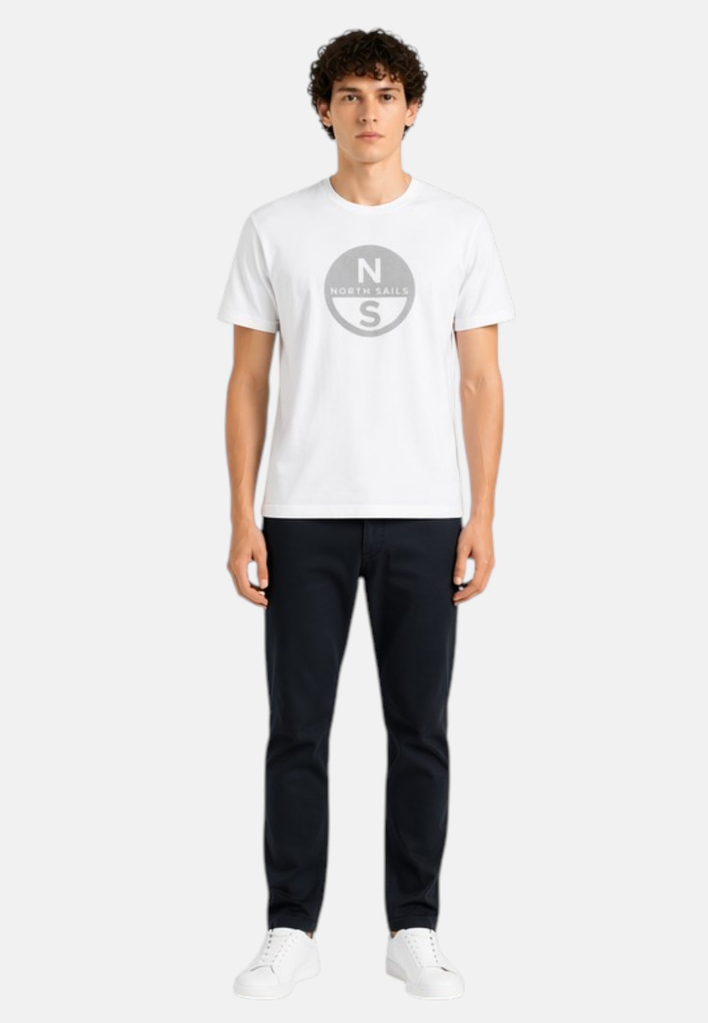 T-Shirt Manica Corta Uomo North Sails Con Stampa  693146