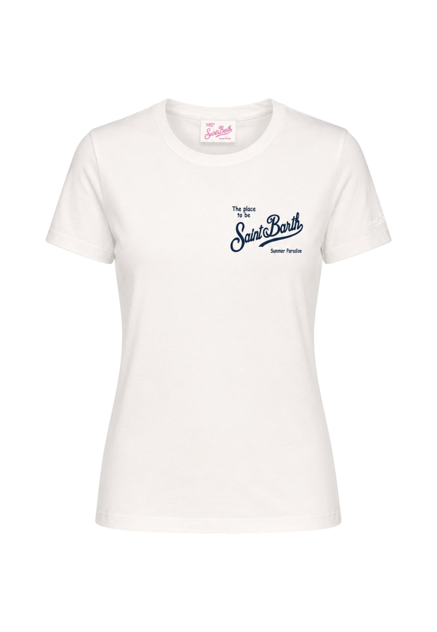 T-Shirt Manica Corta Donna Mc2 Saint Barth Sb Classic Emilie EMI0001