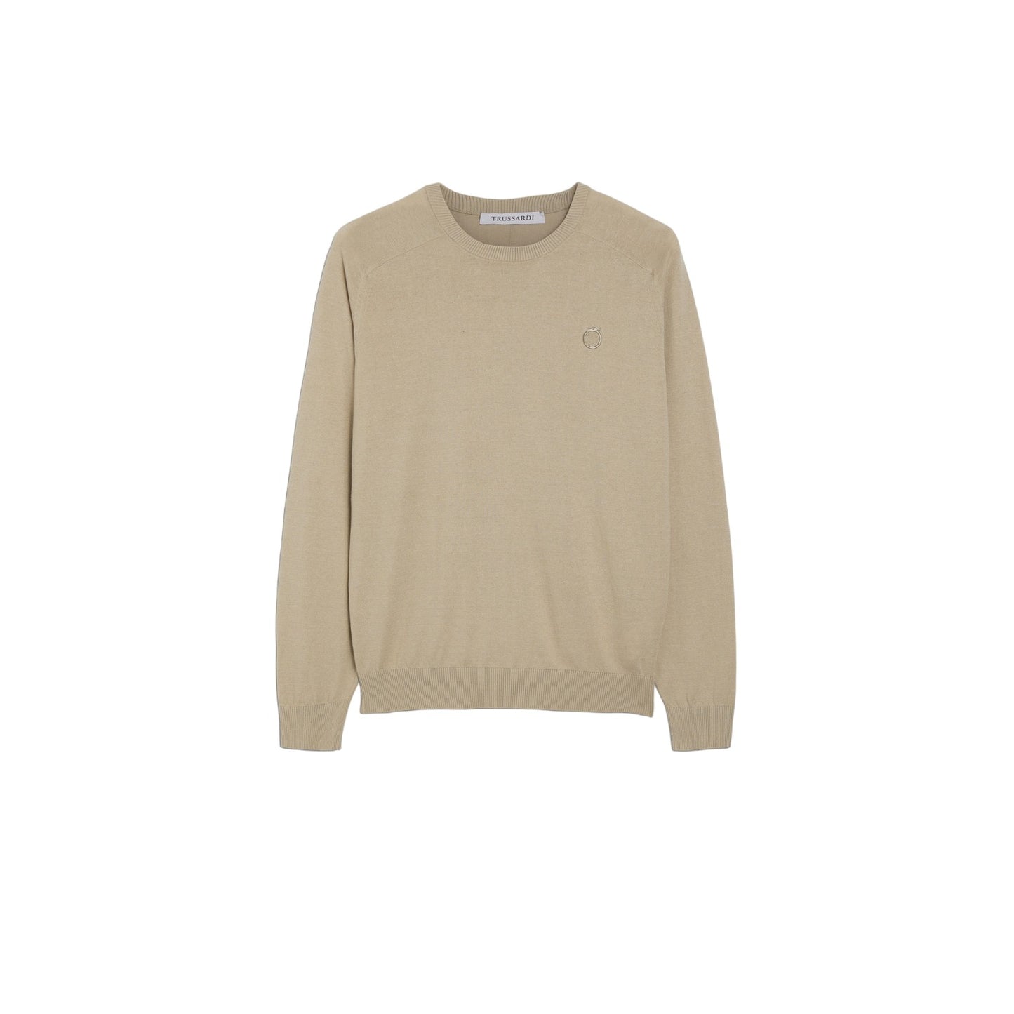 Maglione A Girocollo Uomo Trussardi  Cotton Linen Blend 52M00675-0F000798