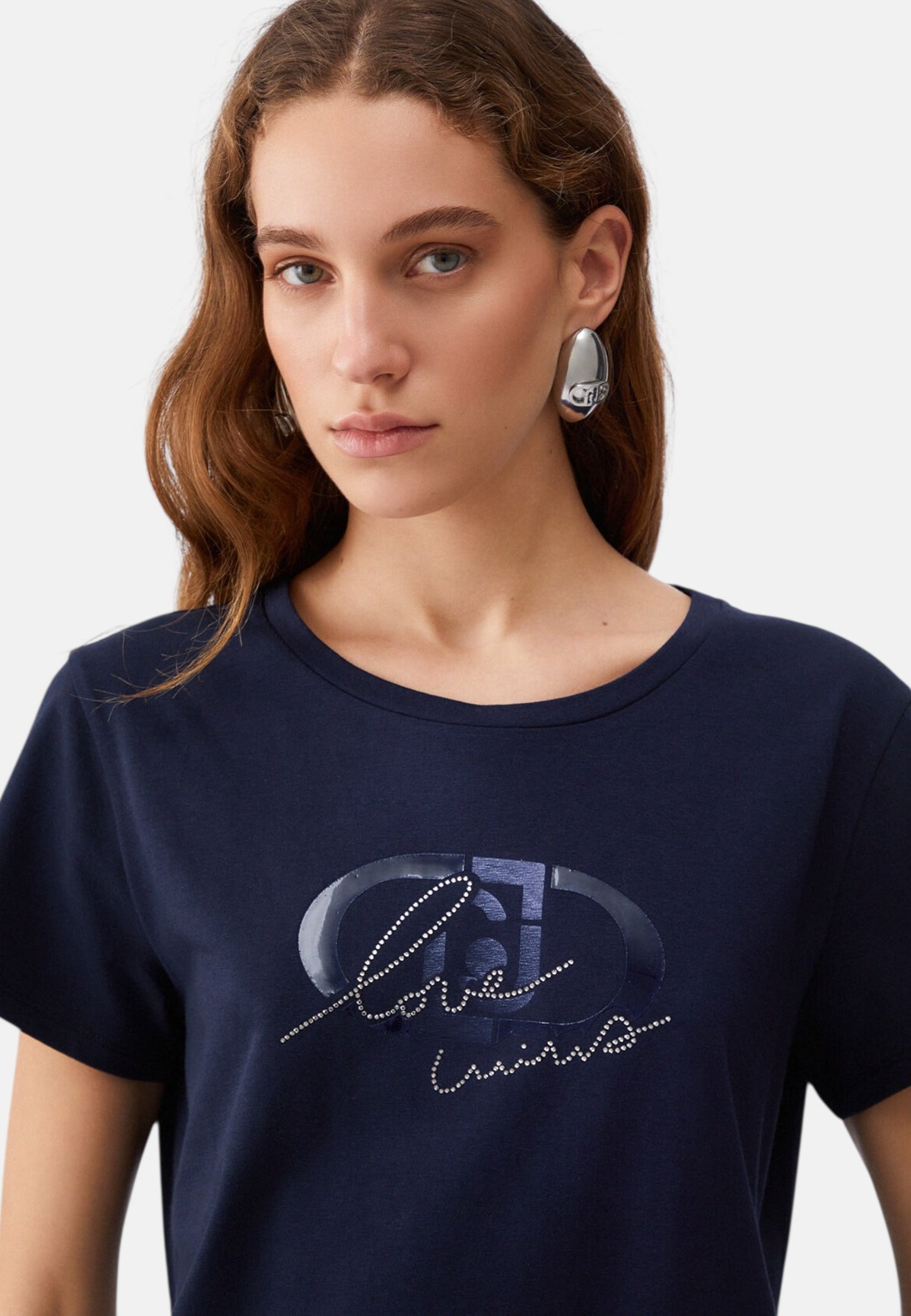 T-Shirt Manica Corta Donna Liu Jo Love Eco Line TA6287JS003