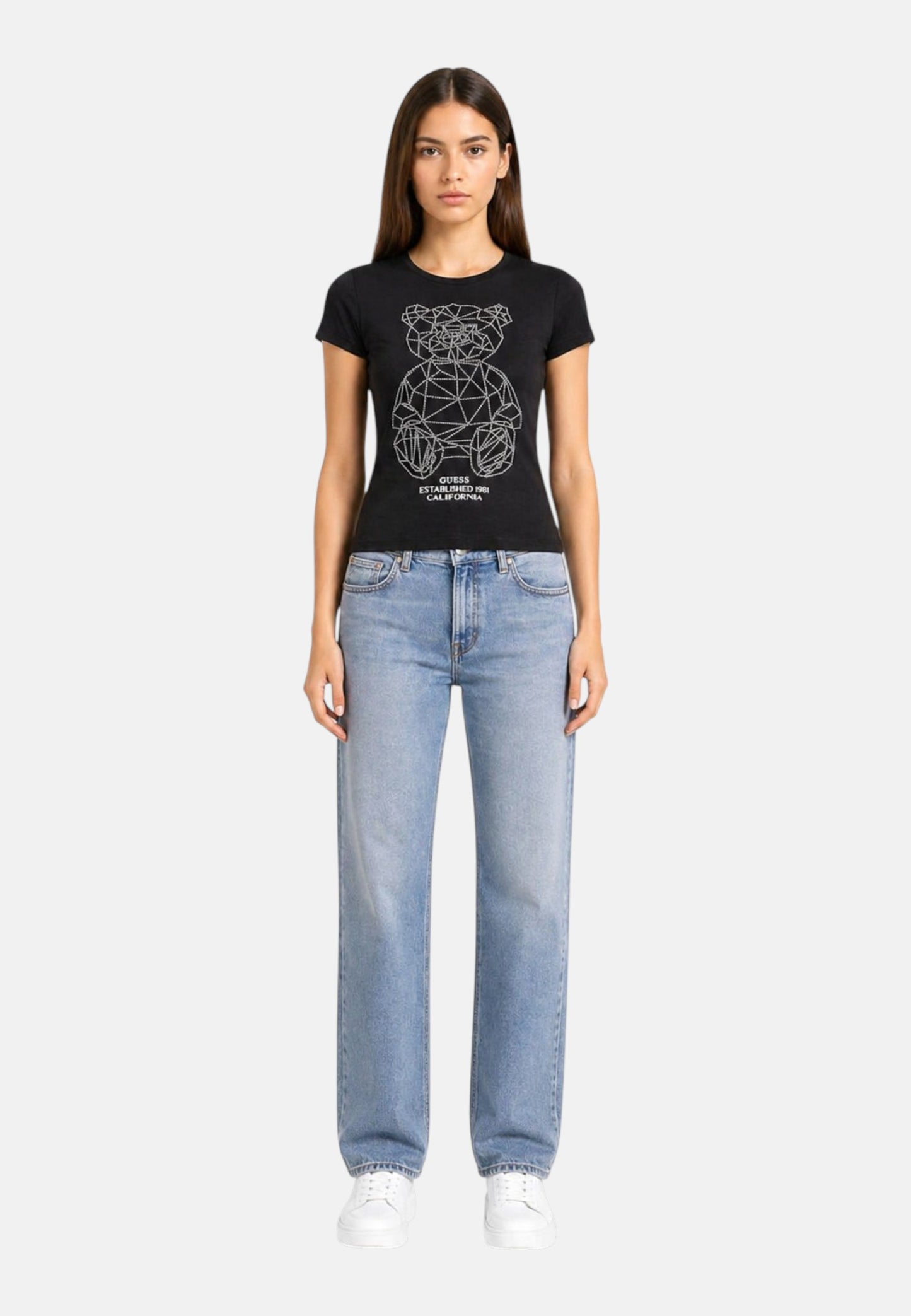 T-Shirt Manica Corta Donna Guess  Romy V6GI12K3325