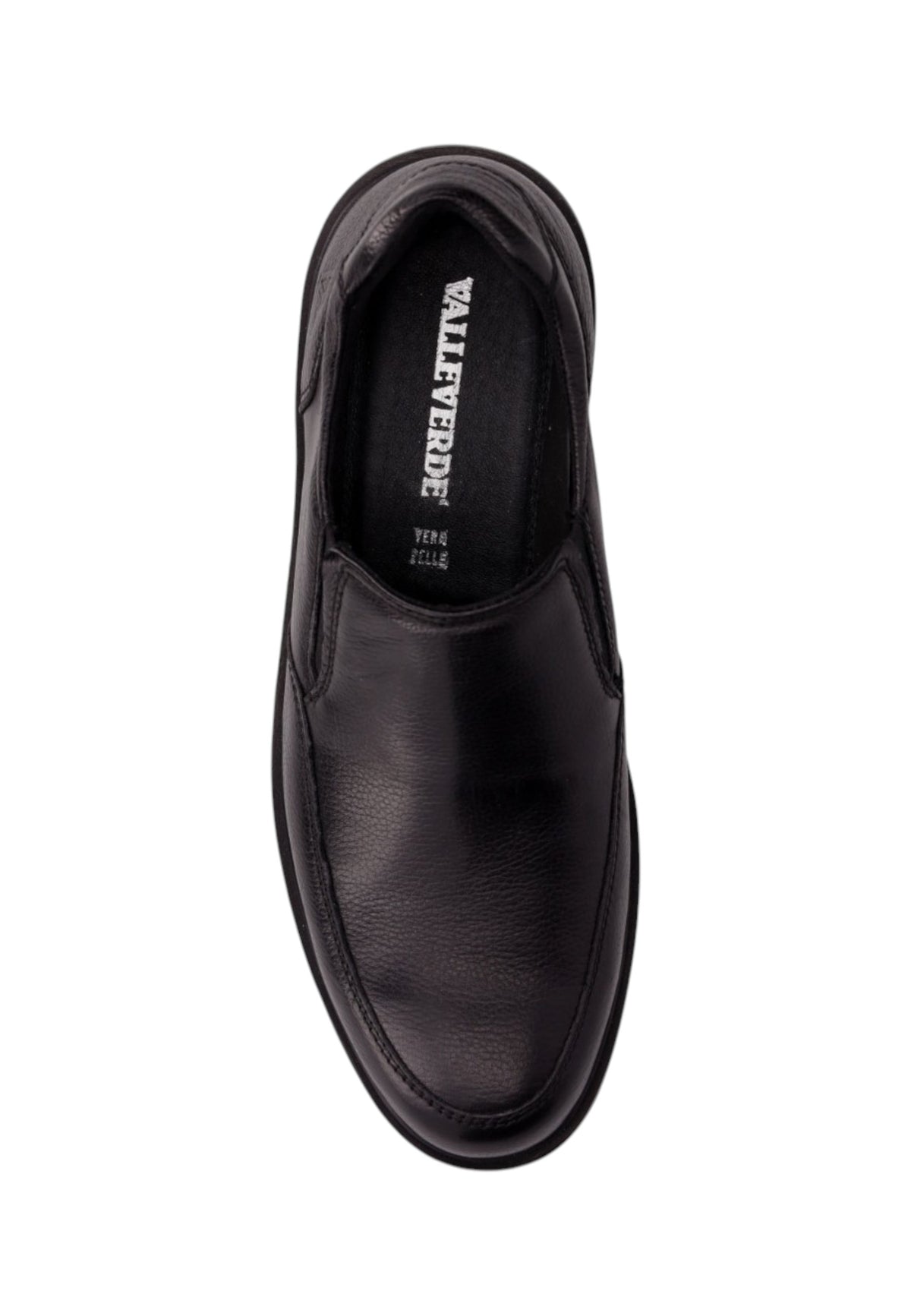 Slip-On  Uomo Valleverde calzata senza lacci, inserti elastici laterali, suola scura dal profilo sportivo  VJ834F