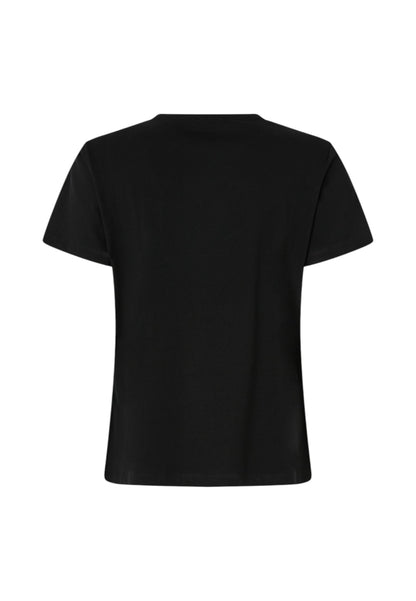 T-Shirt Manica Corta Donna Pinko Logo Love Birds Decorato Quentin 100535A2RN