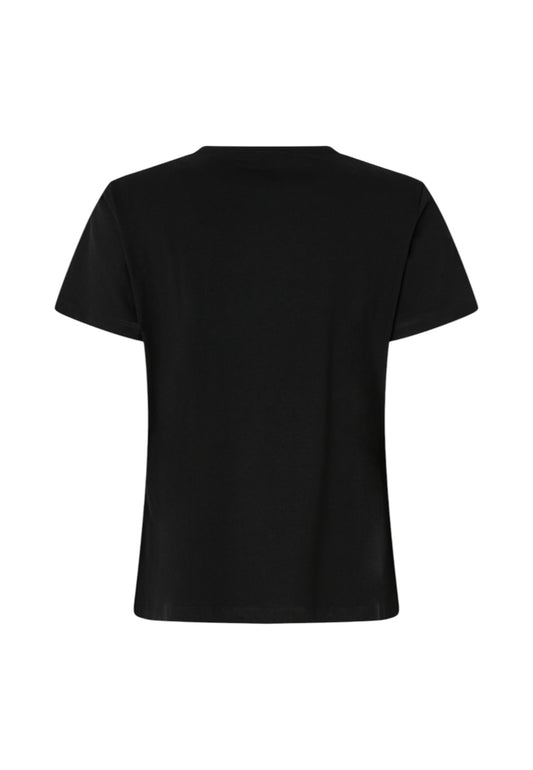 T-Shirt Manica Corta Donna Pinko Logo Love Birds Decorato Quentin 100535A2RN