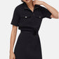 Vestito Corto Donna Liu Jo Tessuto Navetta Tinta Unita Eco Line TA6020TS923