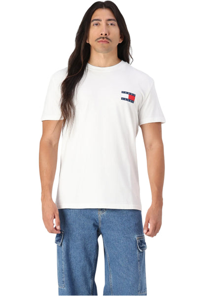 T-Shirt Manica Corta Uomo Tommy Jeans  Tjm Reg Heritage Flag