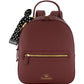 Zaino  Donna Braccialini Zaino compatto, Singolo con tracolle regolabili, Chiusura con zip, Due tasche interne, una con zip e una aperta, Charm removibile con margherita e fiocco a pois, Dimensioni: 27 x 11 x 31 Cm Beth B19223YY