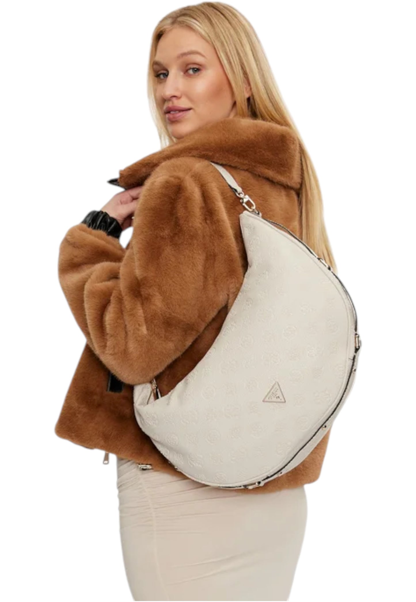 Borsa A Spalla Donna Guess Large Hobo Cresidia HWPG9349030