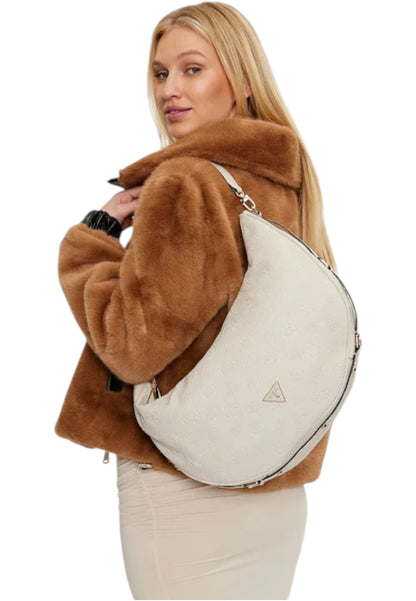 Borsa A Spalla Donna Guess Large Hobo Cresidia HWPG9349030