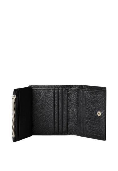 Portafoglio Con Portamonete Uomo Calvin klein Compact Trifold Ck Leather