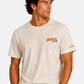 T-Shirt Manica Corta Uomo Mc2 Saint Barth Stampa/Ricamo Fronte E Retro Aperol Orange Portland PRL0002