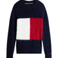 Maglione A Girocollo Uomo Tommy Hilfiger  Alpaca Blend Big Flag MW0MW41322