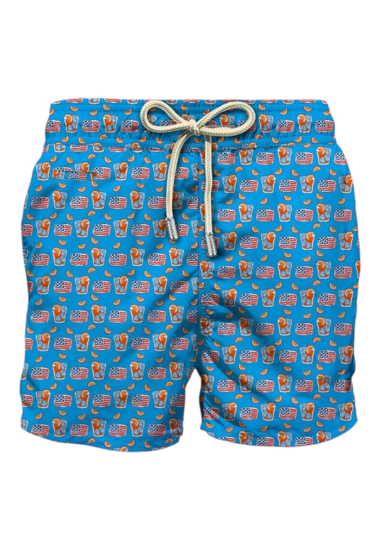 Costume da bagno Short Uomo Mc2 Saint Barth Americano Lighting Micro Fantasy LIG0003