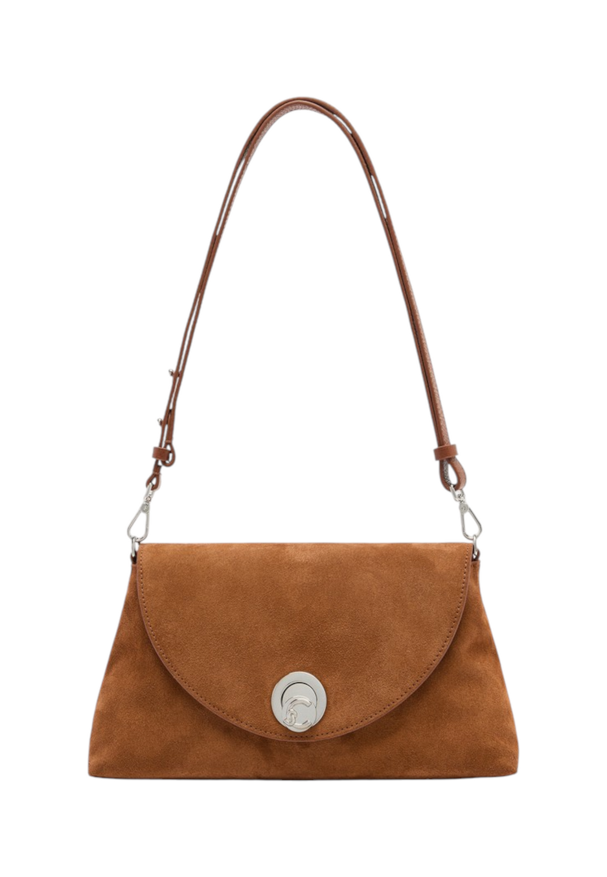 Borsa A Spalla Donna Coccinelle In camoscio, Pelle con grana, Bicolore Nikla Suede Bim E1TOC120101