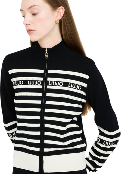 Cardigan  Donna Liu Jo Con Zip  TF5214MS63L
