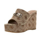 Sandali Con Zeppa Donna Guess  Evenza FLJEVZFAL04