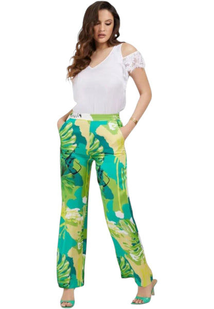 Pantaloni  Donna Guess Stampa Floreale Felicity W1GB97WDXO0