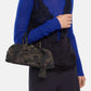 Borsa A Mano Donna Pinko Pelle scamosciata stampata, forma a bauletto orizzontale, doppi manici, misure 28 x 8 x 24 cm Escape Bag Horizontal Suede Print 105334A3LR