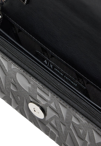 Borsa A Tracolla Donna Armani Exchange Portafogli Con Logo In Rilievo  XW000358AF17290