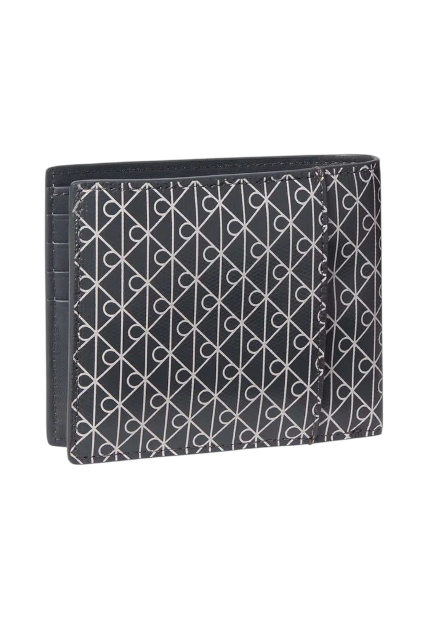 Portafoglio Con Portamonete Uomo Calvin klein Aop Coated Billfold W/ Co Emblem LV04D1085G