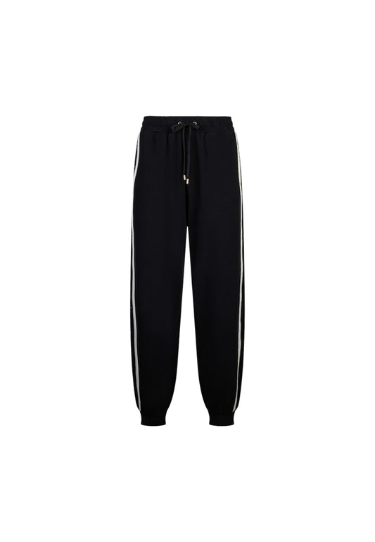 Pantaloni Tuta Donna Liu Jo Con Pizzo  TF5010J4523
